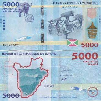Бурунди/Burundi 5000 Francs 2015 Полтава - изображение 1