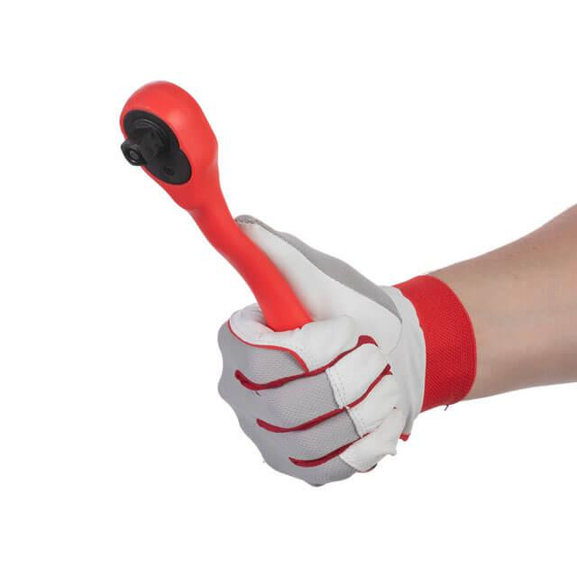 Тріскачка INTERTOOL з реверсом на 72 зуба 1/2" вигнута Cr-v (Professional) - зручність у кожному повороті Львів - фото 3