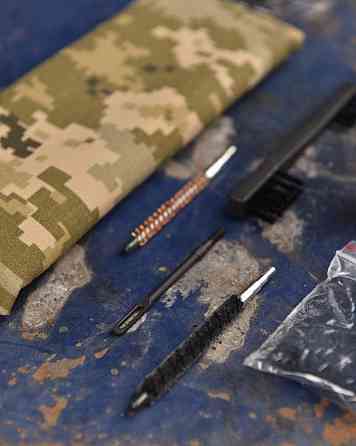 Набір для чищення зброї Deka 5.56 чохол піксель Одеса