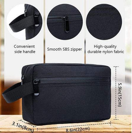 Косметичка чоловіча чорна Київ - фото 2