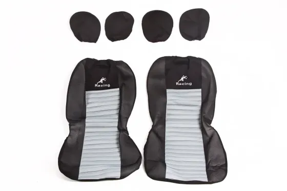 Чихли на сідниці Milex Tango сірі (3 шт) + оплетка на кермо/ремні Вінниця