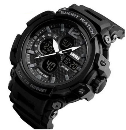 Часы наручные SKMEI 1343BK, BLACK, 9745 Днепр