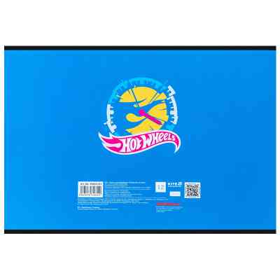 Альбом для рисования Kite Hot Wheels, 12 листов (HW25-241) Винница