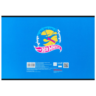 Альбом для малювання Kite Hot Wheels, 12 аркушів (HW25-241) Вінниця - фото 3