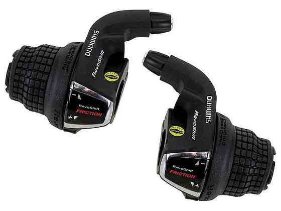 Переключатель набор ручек Грипшифт L3 R7 SL-RS35 черный ТМ Shimano Киев