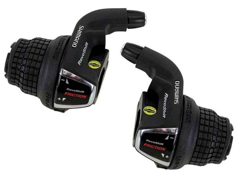 Переключатель набор ручек Грипшифт L3 R7 SL-RS35 черный ТМ Shimano Киев - изображение 1