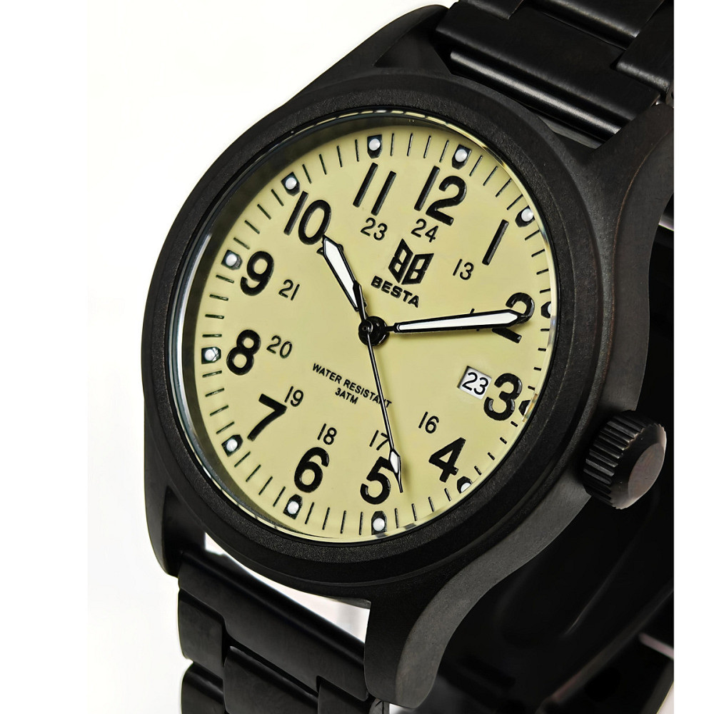 Часы мужские тактические Besta Command Green Metal (2 ремешка) Киев - изображение 10