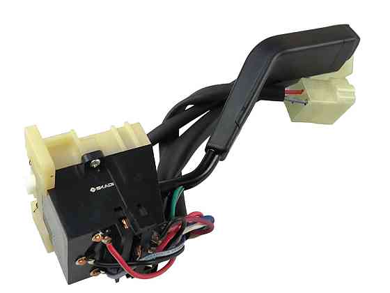 Переключатель ГАЗ Рута, 2217, 2705, 3221, 3302 световых сигналов, кнопка сигнала сбоку старый подрулевой Мукачево