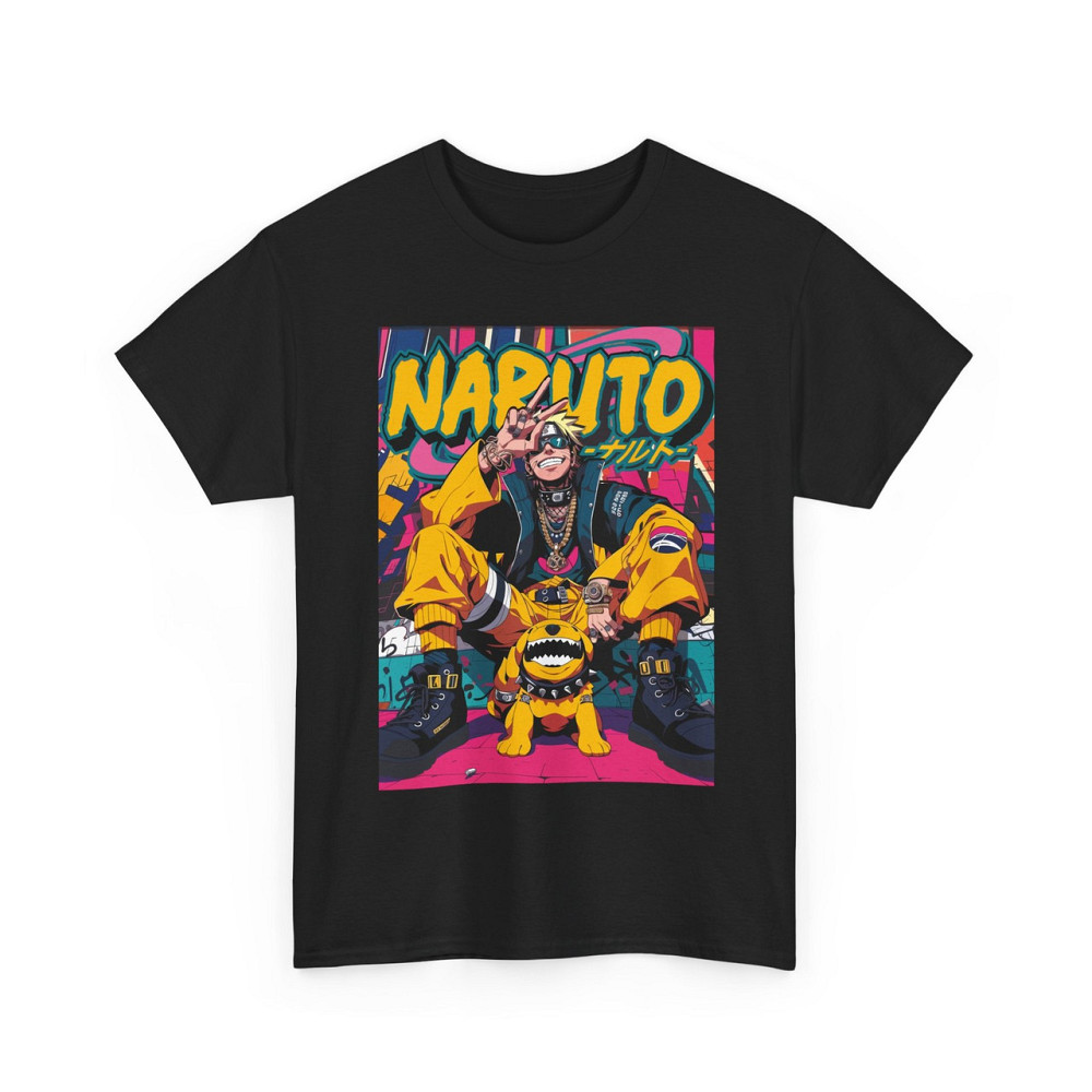 Футболка аниме Аниме Дог Манга Ессентиал оверсайз (S/M/L) Черний AnimeJ0421 Днепр - изображение 4