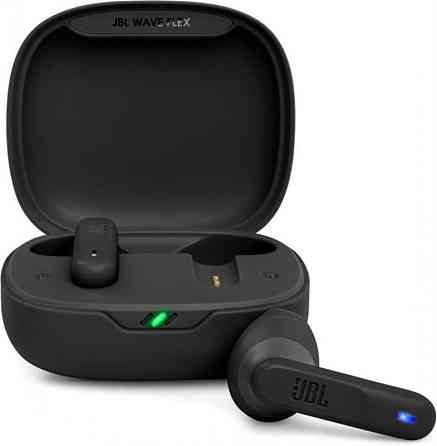 Bluetooth-гарнітура JBL Wave Flex Black (JBLWFLEXBLK) Чорний Харків
