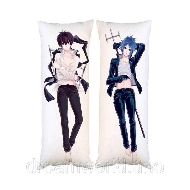 Подушка дакіmaкура-мафіозі Реборн декоративна парова подушка для обіймання двостороння 40х120 Харків - фото 1