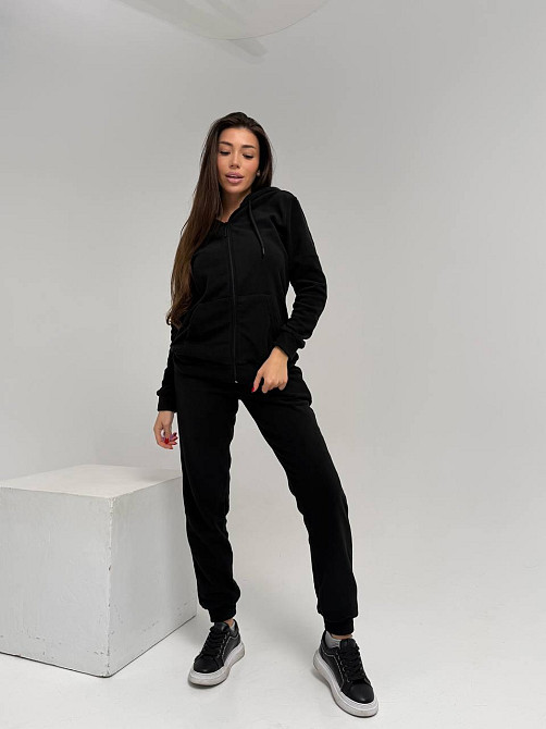 Женский повседневный теплый костюм на флисе двойка Одесса - изображение 5