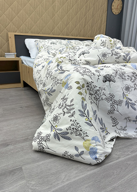 Комплект постельного белья Ранфорс, Decorator Cotton Collection Dainty Полуторный 145х215 с разноцветным принтом (88-121) Киев - изображение 8