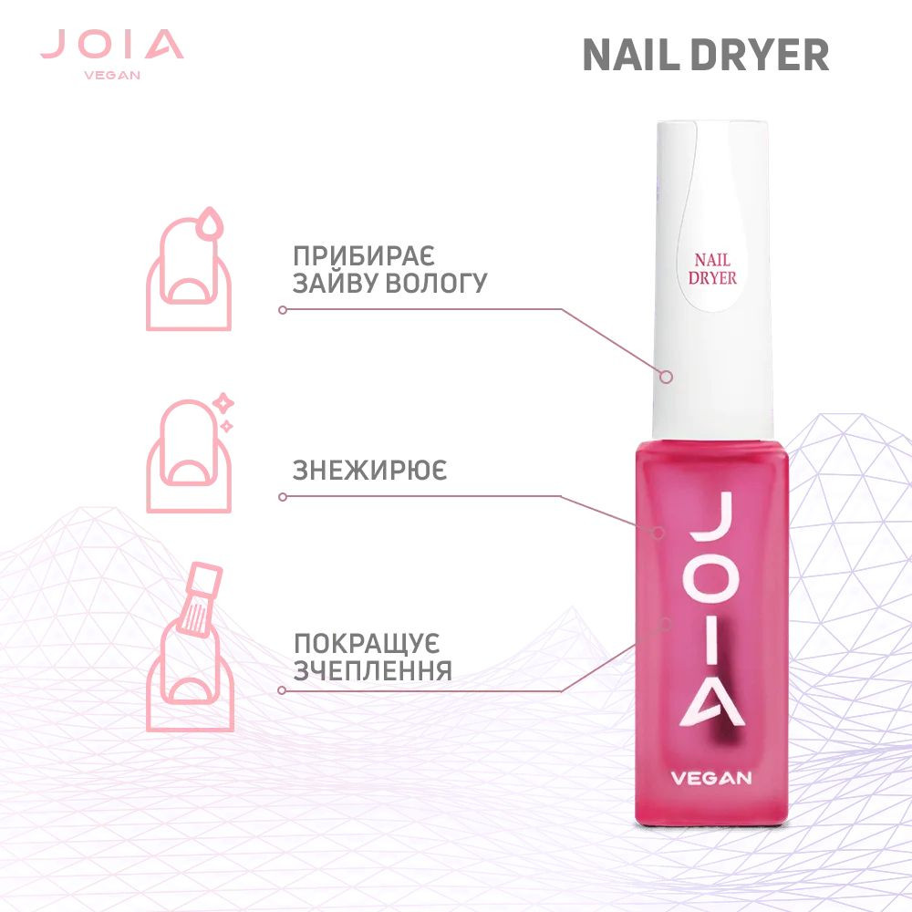 Дегидратор для ногтей Nail Dryer JOIA vegan 15 мл Киев - изображение 5
