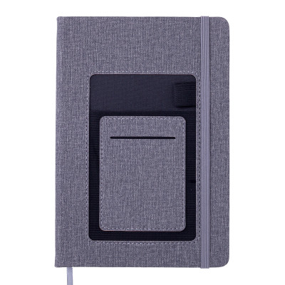 Книга записная Buromax COMFORT А5 96 листов точка, серый (BM.295309-09) Винница - изображение 1