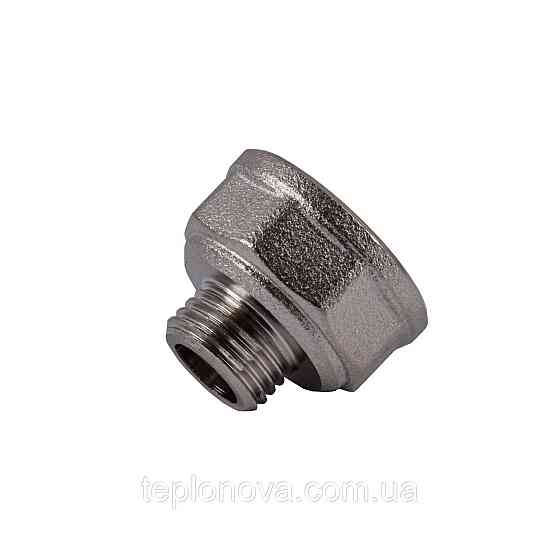 Редукційний перехідник 1/2| х1/4| ВЗ нікельований восьмигранний NK313O OPTIMUM Чернівці