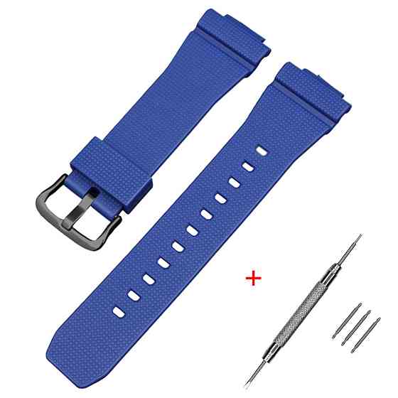 Ремінець для Casio G-Shock GM-2100 B Blue BK SBR Київ