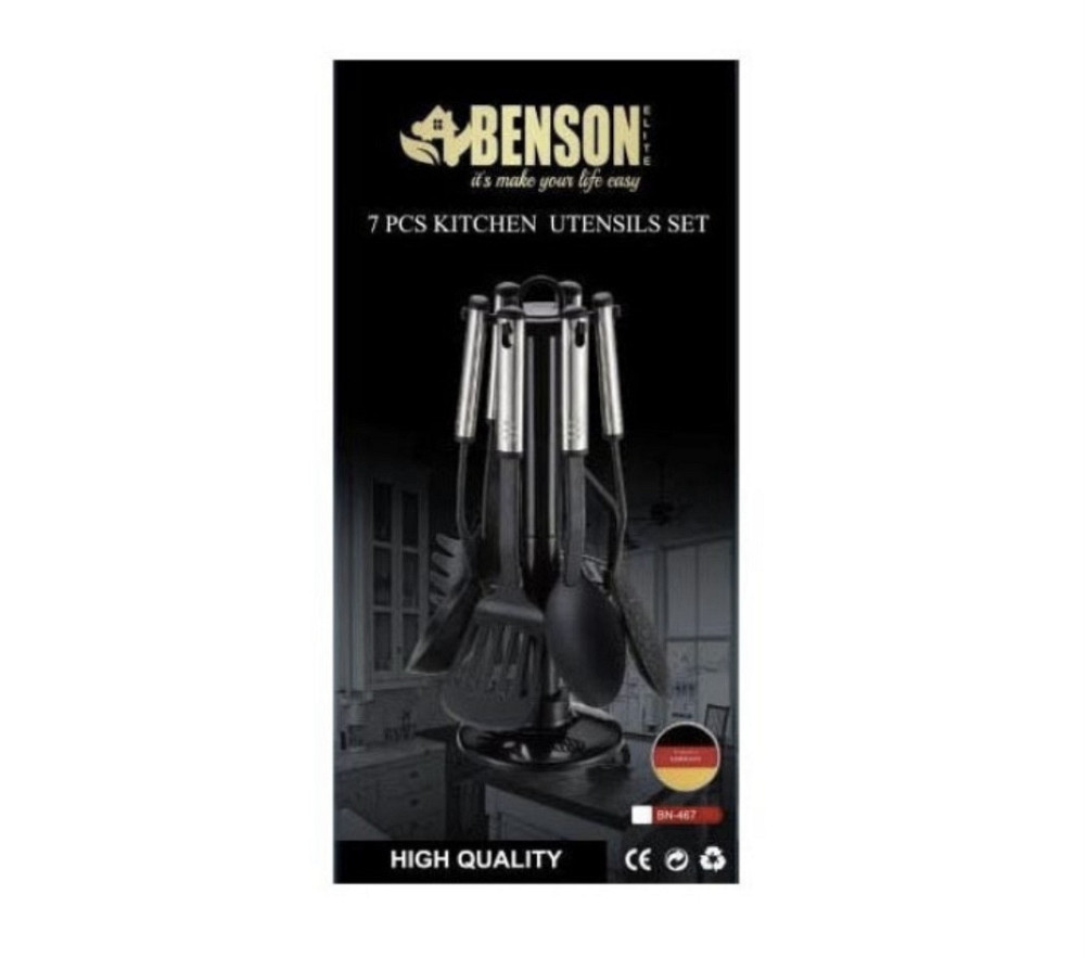 Набір нейлонових кухарів із 7 предметів BN-467 (6 шт./ящ) Одеса - фото 1