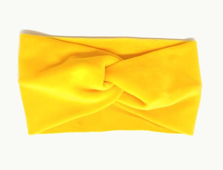 Пов'язка для дівчинки жовта Київ - фото 1
