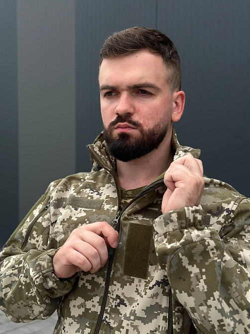 Весняний чоловічий військовий тактичний костюм піксель, демісезонна форма ЗСУ, армійський бойовий комплект Львів - фото 5