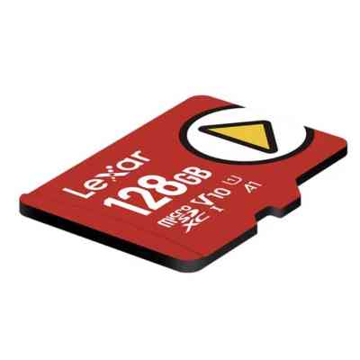 Карта памяти Lexar 128GB microSDXC class 10 UHS-I U3 V30 A2 Play (LMSPLAY128G-BNSNG) Винница