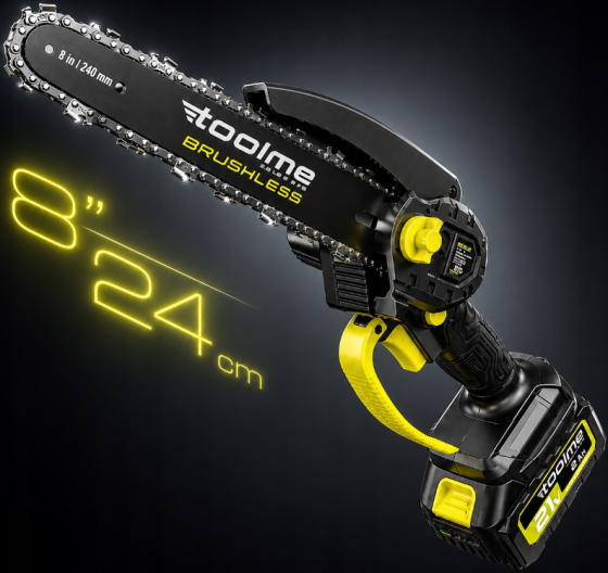 Акумуляторна пила ланцюгова Toolme BRUSCHLESS 900Вт (Польща) Київ