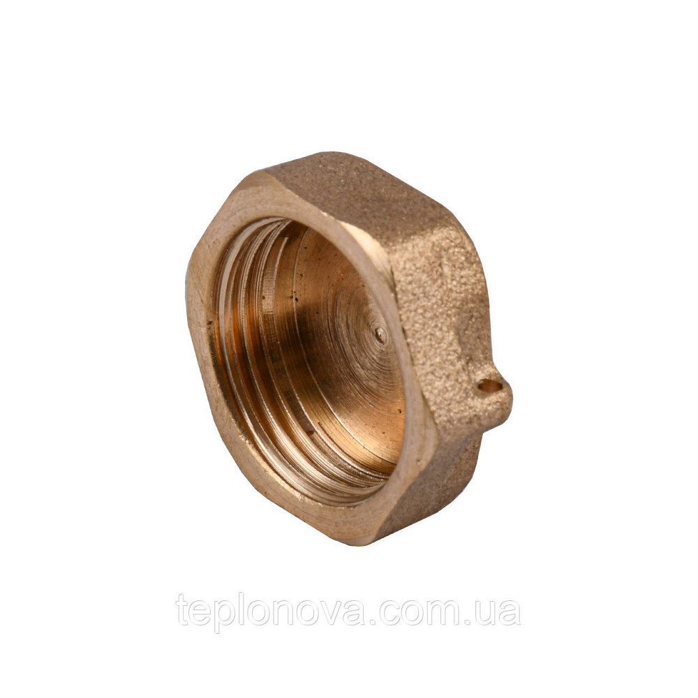 Заглушка 3/4″В латунная под пломбу LC401P OPTIMUM Черновцы - изображение 2