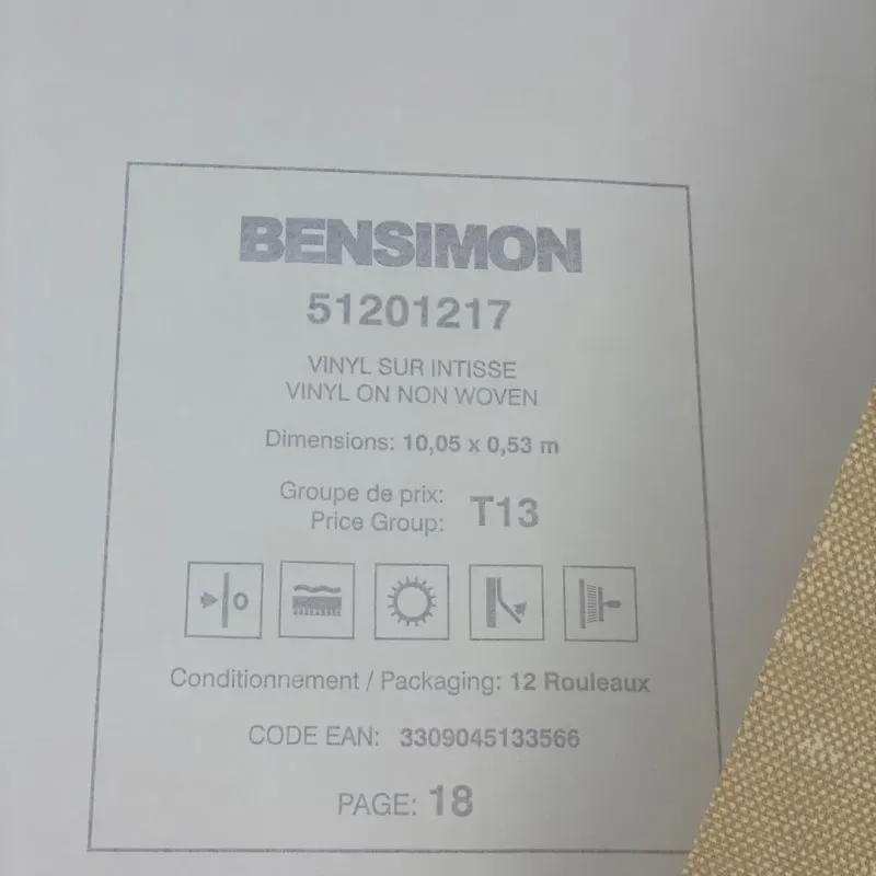 Шпалери Lutece Bensimon 51201217 Киев - изображение 3