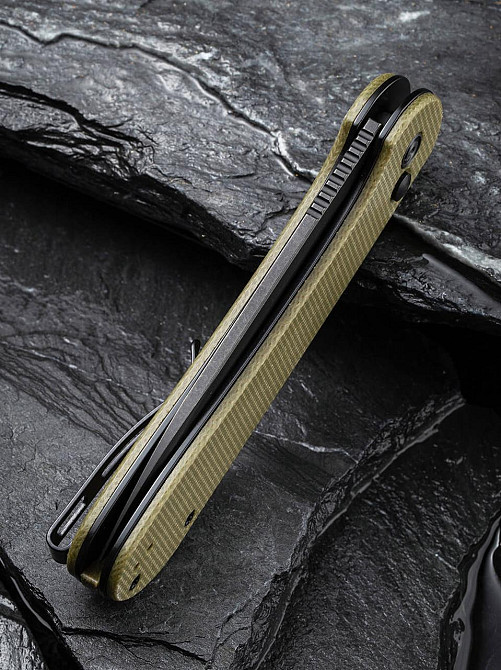 Нож складной Civivi Button Lock Elementum C2103B Ровно - изображение 7