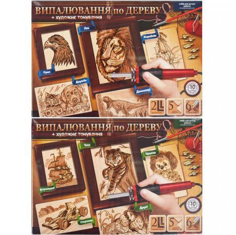 Набір для творчості "ВЫЖИГАНИЕ ПО ДЕРЕВУ" укр.(6), шт Київ - фото 1