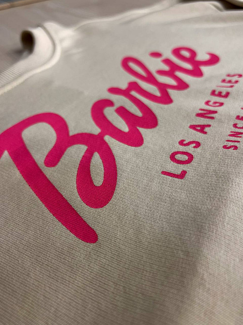 Костюм женский Quzen 485-485 Barbie оверсайз свитшот и брюки палаццо светло бежевый, світло-бежевый, S Киев - изображение 3