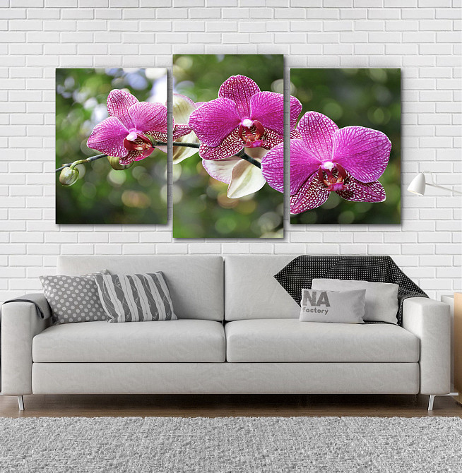 Модульная картина Цветок Орхидея Art-117_3 Киев - изображение 2