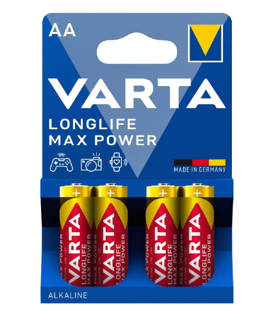 Батарейка Varta MAX POWER LR6/AA/ ALKALINE 4шт Дніпро - фото 1