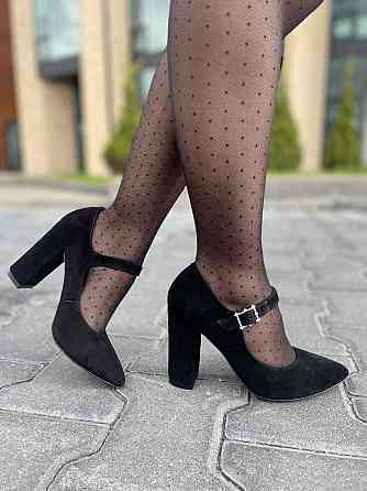 Туфлі жіночі SEE SEVEN чорні натуральна замша каблук 10 см (283/9535) 35р.36р.37р.38р. Коломыя