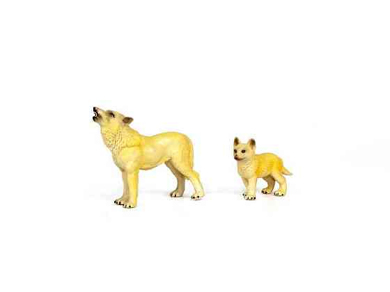Фігурка тварини Сафарі Q9899-A34 Вовк і вовченя в асорт. ТМ KIDS TEAM ANIMALS Київ