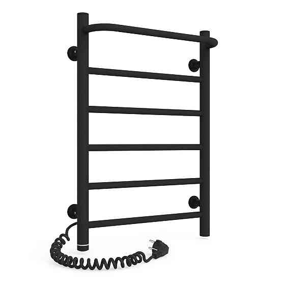 Электрический полотенцесушитель Laris Зебра ПРАЙМ ЧКЧ6 400Х600 Э черный S3 Л/П Киев