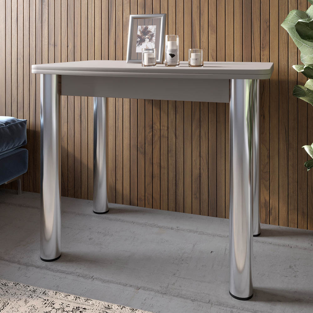 Обеденный стол раскладной LION Нота Кашемир 60x90/90x120 (LION-041285) ТОП Львов - изображение 2