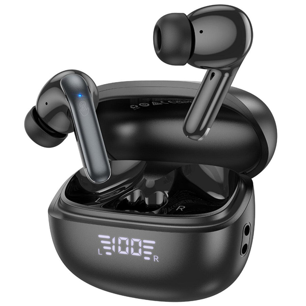 Навушники бездротові HOCO EQ5 Energy true wireless ANC+ENC noise reduction BT headset Black 6942007602419 Одеса - фото 1