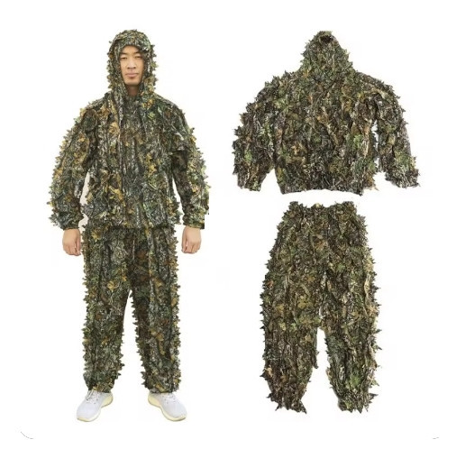 Маскировочный костюм Джунгли с листьями (размер XL-XXL) 180-195см Камуфляж Винница - изображение 1