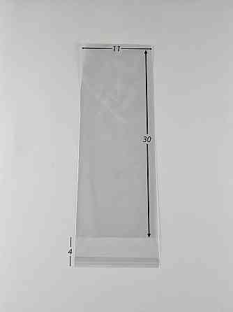 Пакет з липкою стрічкою 11см 30см 25мк (1000шт) Харків