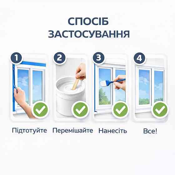 Акрилова емаль для вікон та дверей SkyLine Wood без запаху, з протигрибковим ефектом, біла, 0.4 л Харків