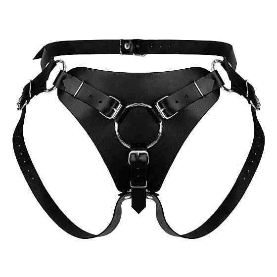 Трусики для страпона Feral Feelings Strap-on Harness Black, black Sex Aura Київ