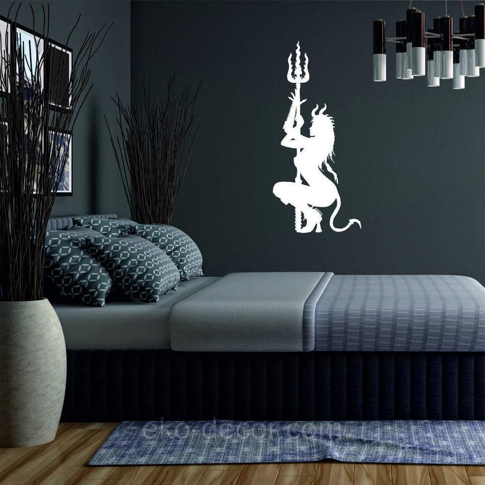 Декоративне настінне Панно «Дівчина Дияволиця», Декор на стіну Київ - фото 5