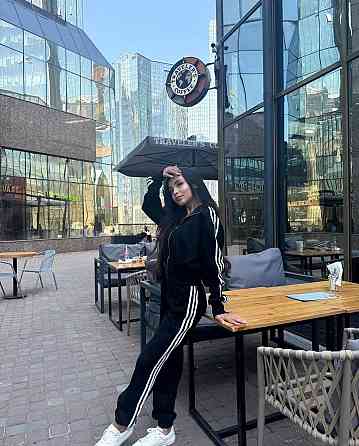 Женский повседневный спортивный костюм двойка: кофта и штаны с лампасами турецкая двунитка 46/48, Черный Одесса