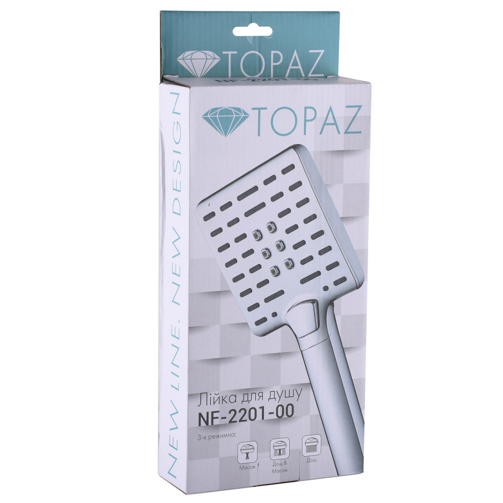 Душевая лейка Topaz NF-2201-00 Киев - изображение 3