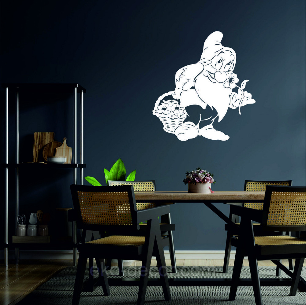 Декоративное настенное Панно «Гномик», Декор на стену 90*84 см Киев - изображение 4