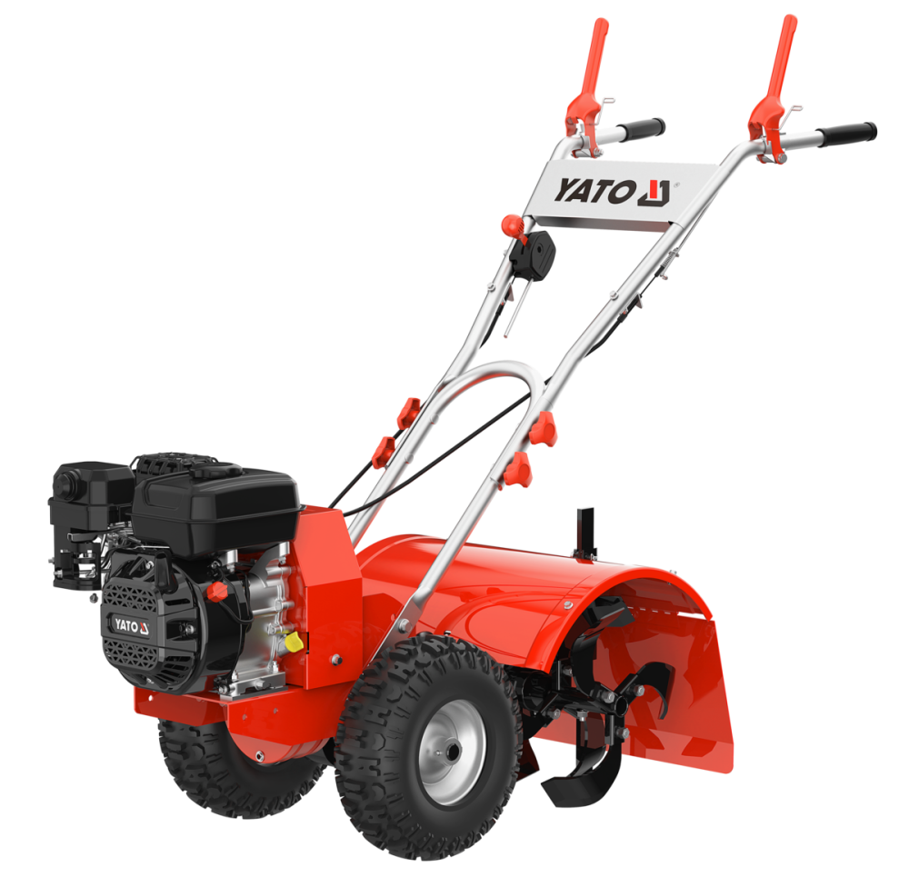 Культиватор бензиновий YATO: двигун- 6,5 КС, ширина борозни- 41 см, глибина- 254 мм, бак-1,2л Одеса - фото 1
