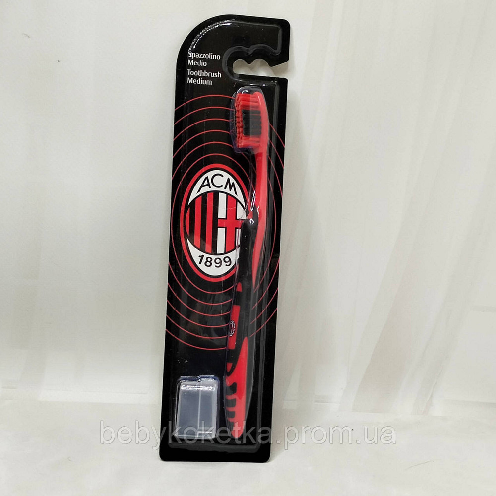 Дитячий набір зубна щітка і зубна паста EP Line AC Milan Oral Hygiene Gift Set Львів - фото 6