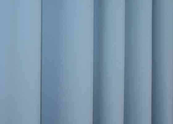 Комплект коротких штор VR-Textil Блэкаут Midnight № 1676ш Голубой 140х170 см 2 шт (35-0324) Киев