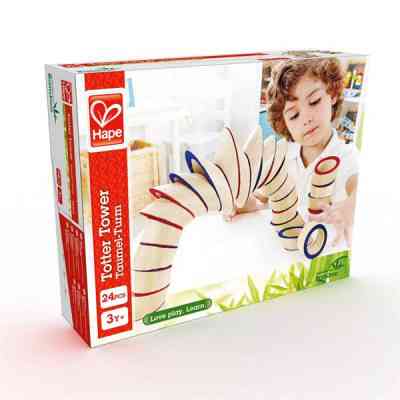 Головоломка Hape из бамбука Totter Tower Башня (E5524) Винница